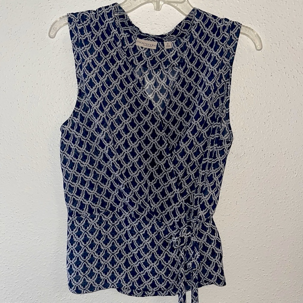 Eva Mendes, Wrap Blouse, sz: M